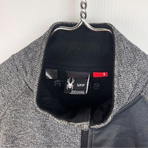 SPYDER Color-Block Full-Zip Gray jacket Small - Picture 3 of 9